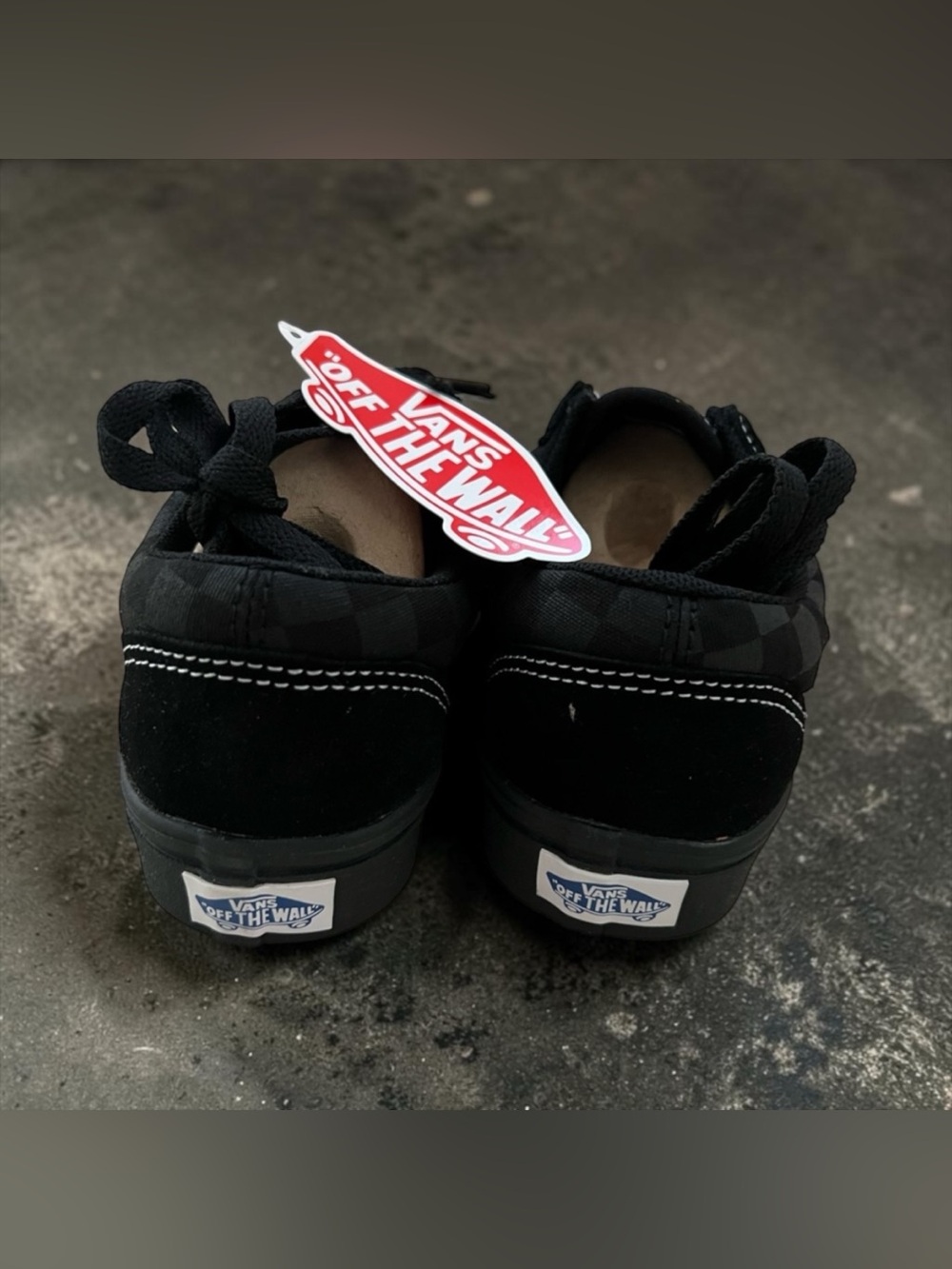 VANS ComfyCush Old Skool Ignition Black/Black Skate Shoes - Picture 4 of 11